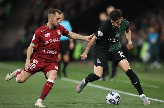 Russia Soccer Premier-League Krasnodar - Rubin