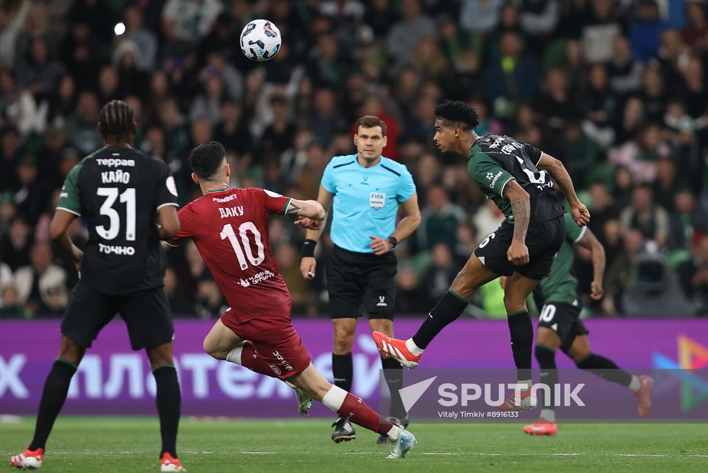 Russia Soccer Premier-League Krasnodar - Rubin