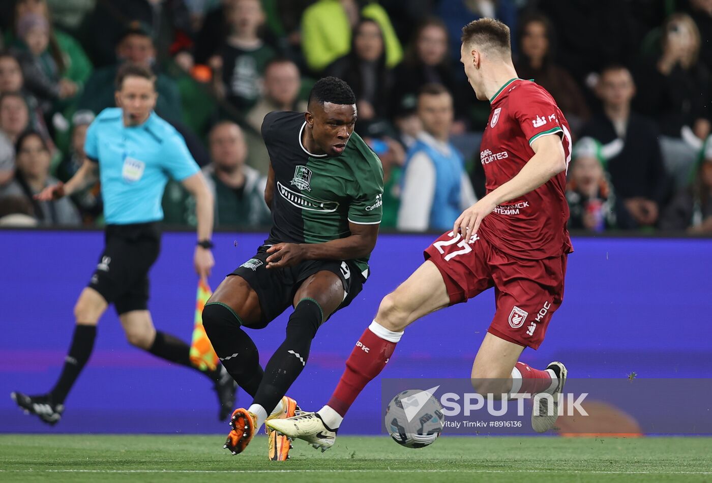 Russia Soccer Premier-League Krasnodar - Rubin