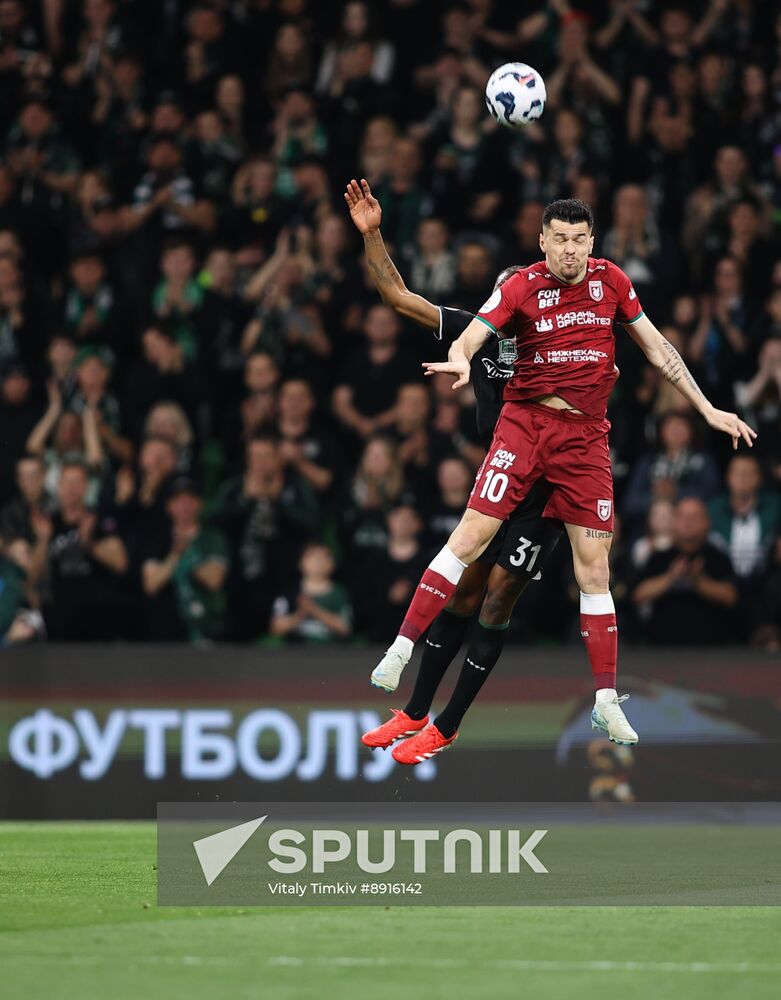 Russia Soccer Premier-League Krasnodar - Rubin