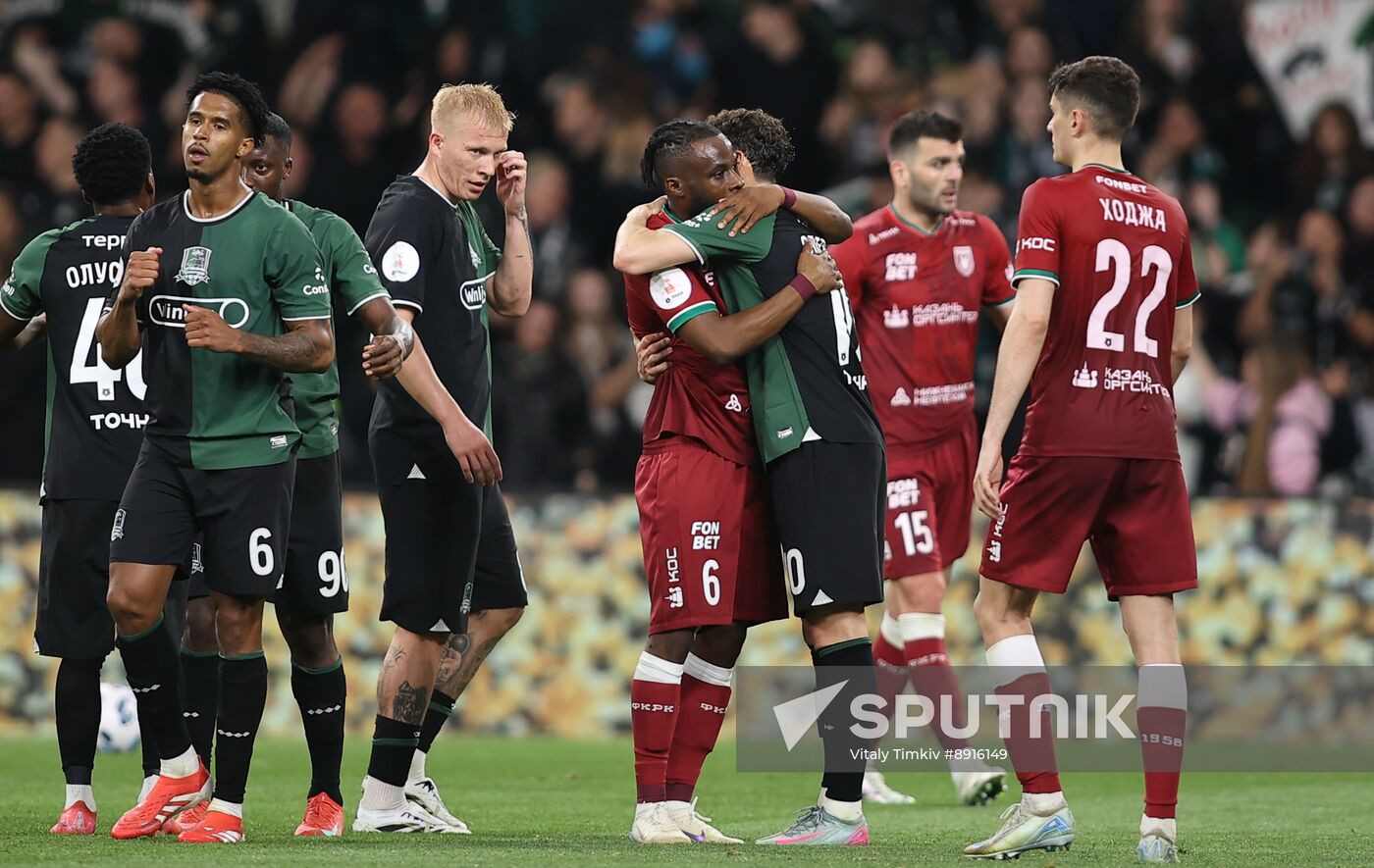 Russia Soccer Premier-League Krasnodar - Rubin