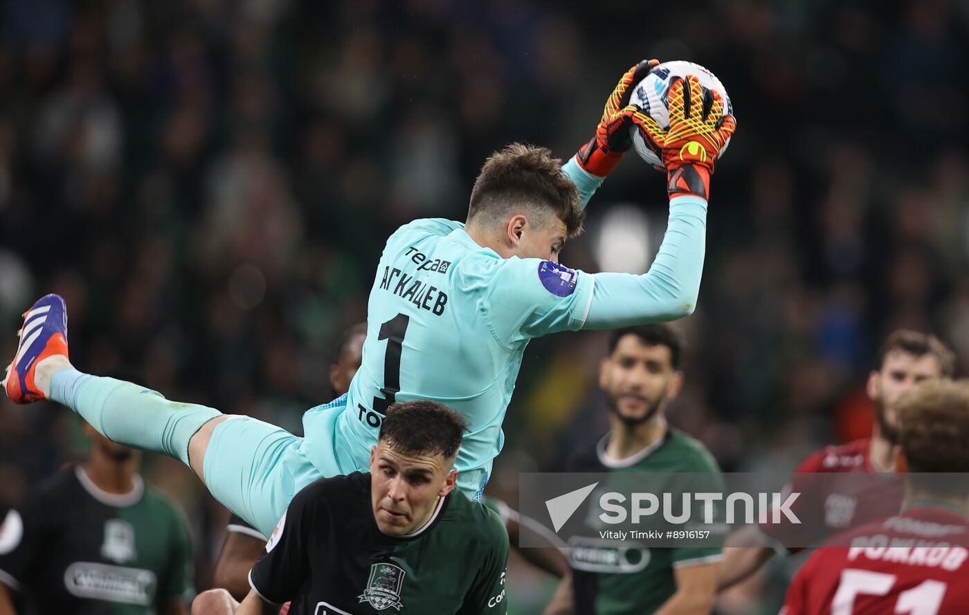 Russia Soccer Premier-League Krasnodar - Rubin