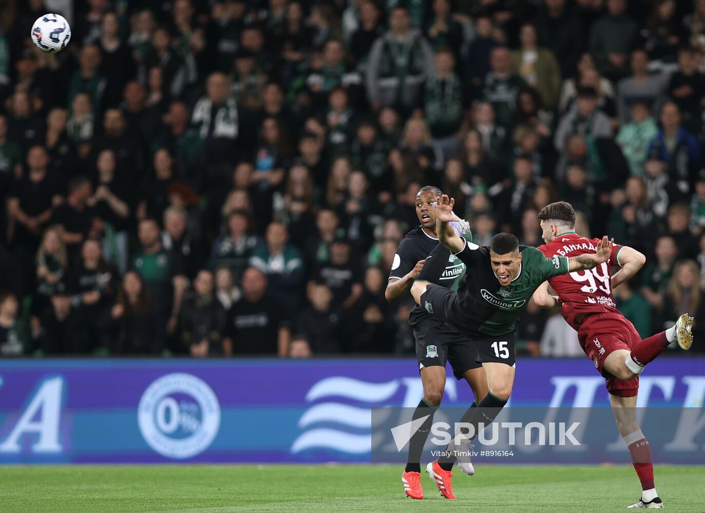 Russia Soccer Premier-League Krasnodar - Rubin