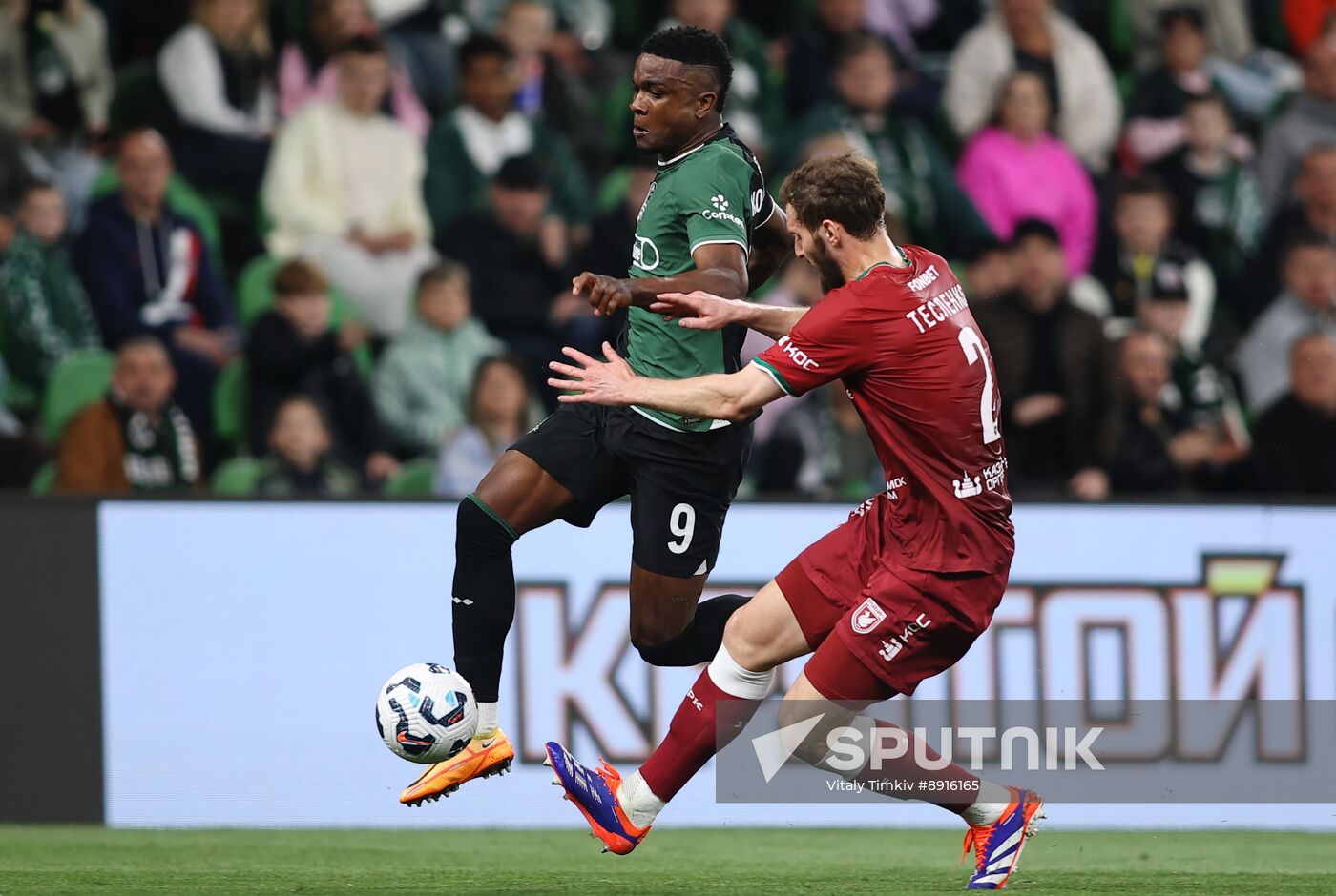 Russia Soccer Premier-League Krasnodar - Rubin