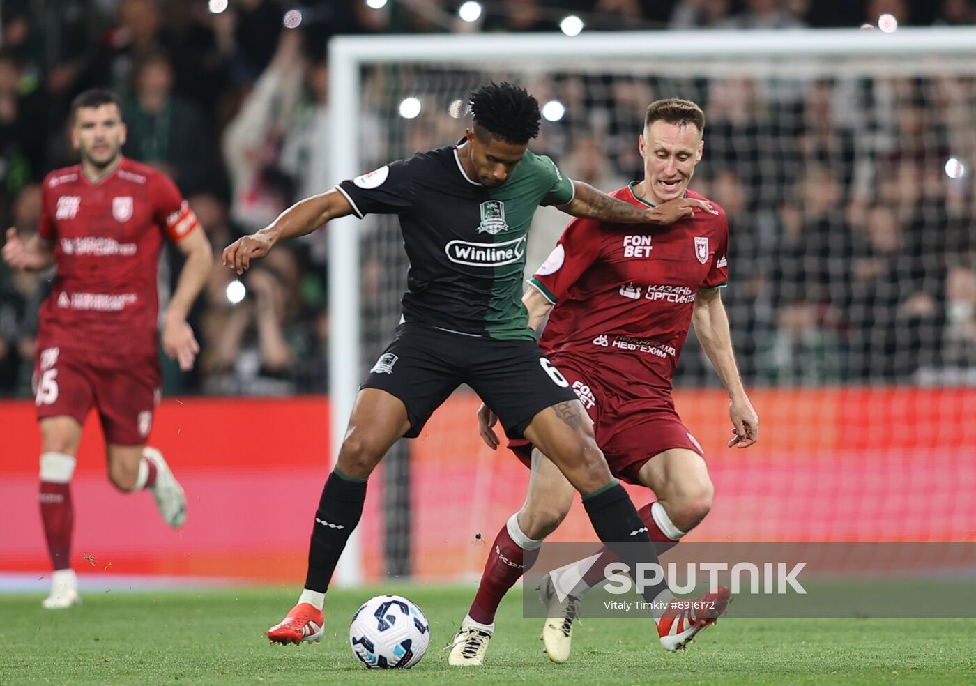 Russia Soccer Premier-League Krasnodar - Rubin