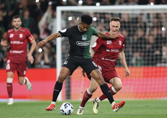 Russia Soccer Premier-League Krasnodar - Rubin