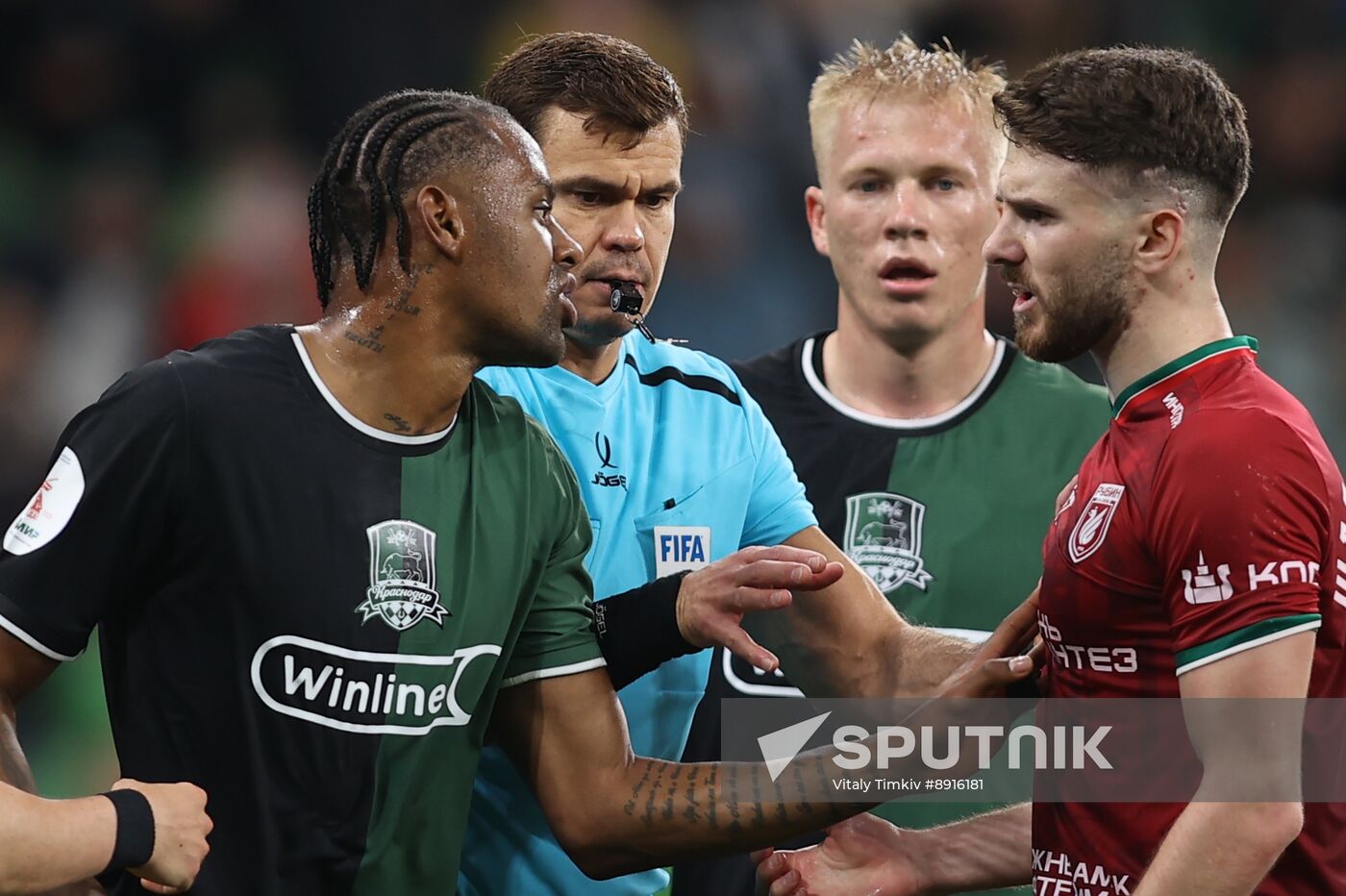 Russia Soccer Premier-League Krasnodar - Rubin