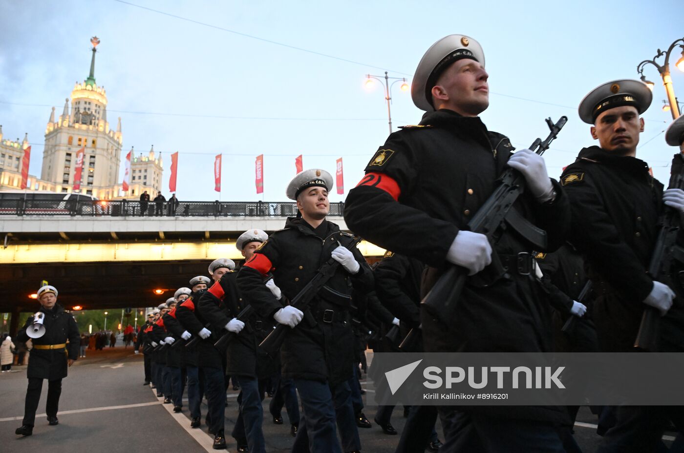 Russia WWII Victory Parade Rehearsal
