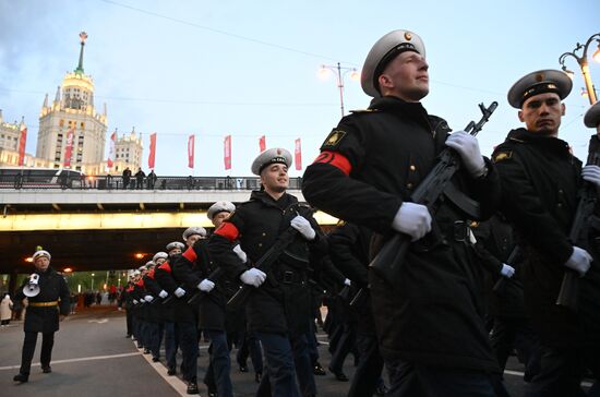 Russia WWII Victory Parade Rehearsal