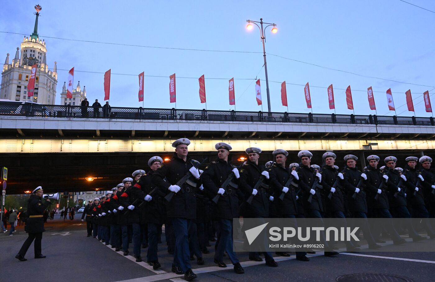 Russia WWII Victory Parade Rehearsal