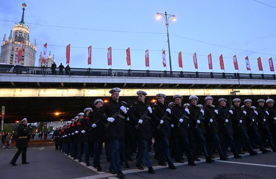 Russia WWII Victory Parade Rehearsal