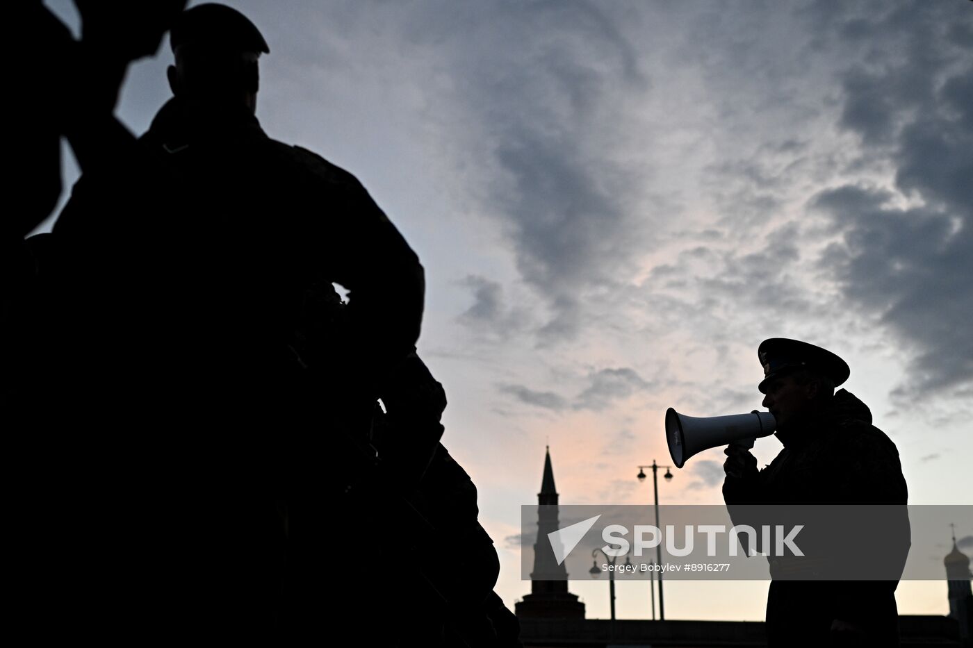 Russia WWII Victory Parade Rehearsal