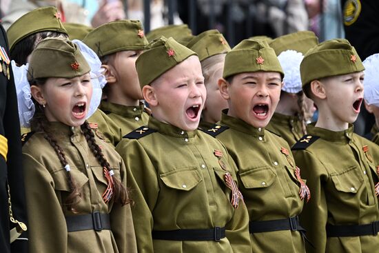 Russia WWII Victory Anniversary Parade