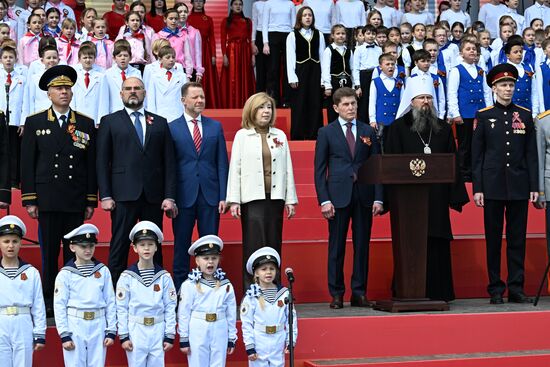 Russia WWII Victory Anniversary Parade