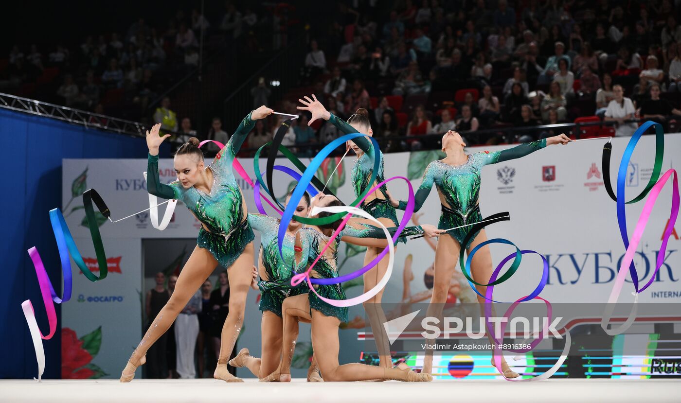 Russia Rhythmic Gymnastics Top Gymnasts Cup