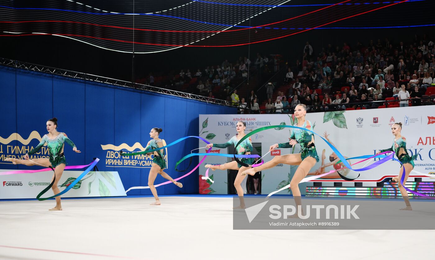Russia Rhythmic Gymnastics Top Gymnasts Cup