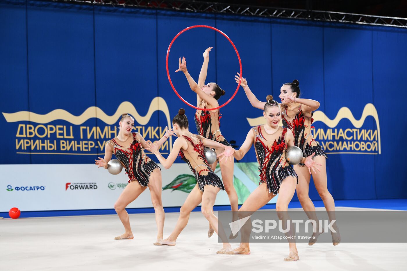 Russia Rhythmic Gymnastics Top Gymnasts Cup