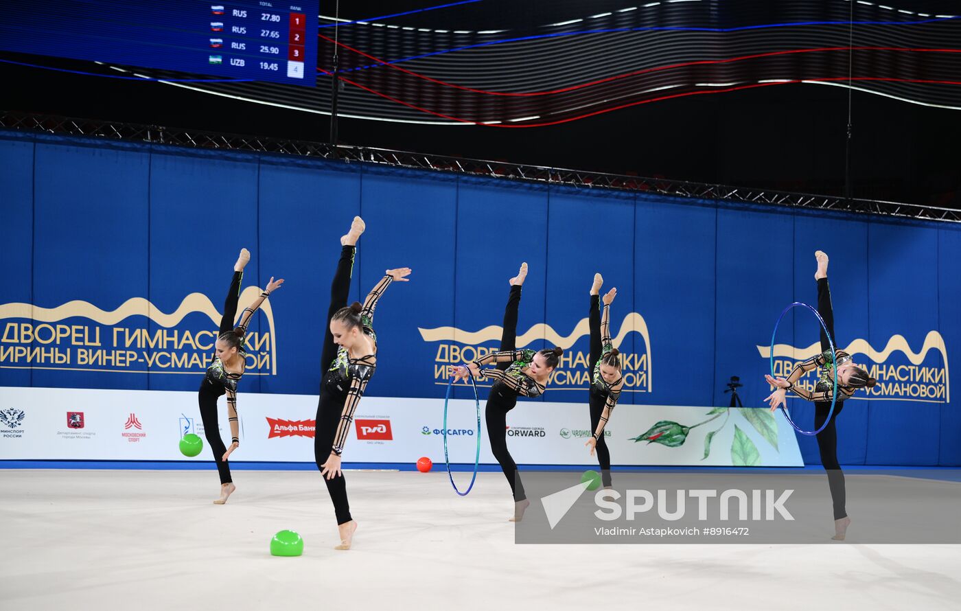 Russia Rhythmic Gymnastics Top Gymnasts Cup