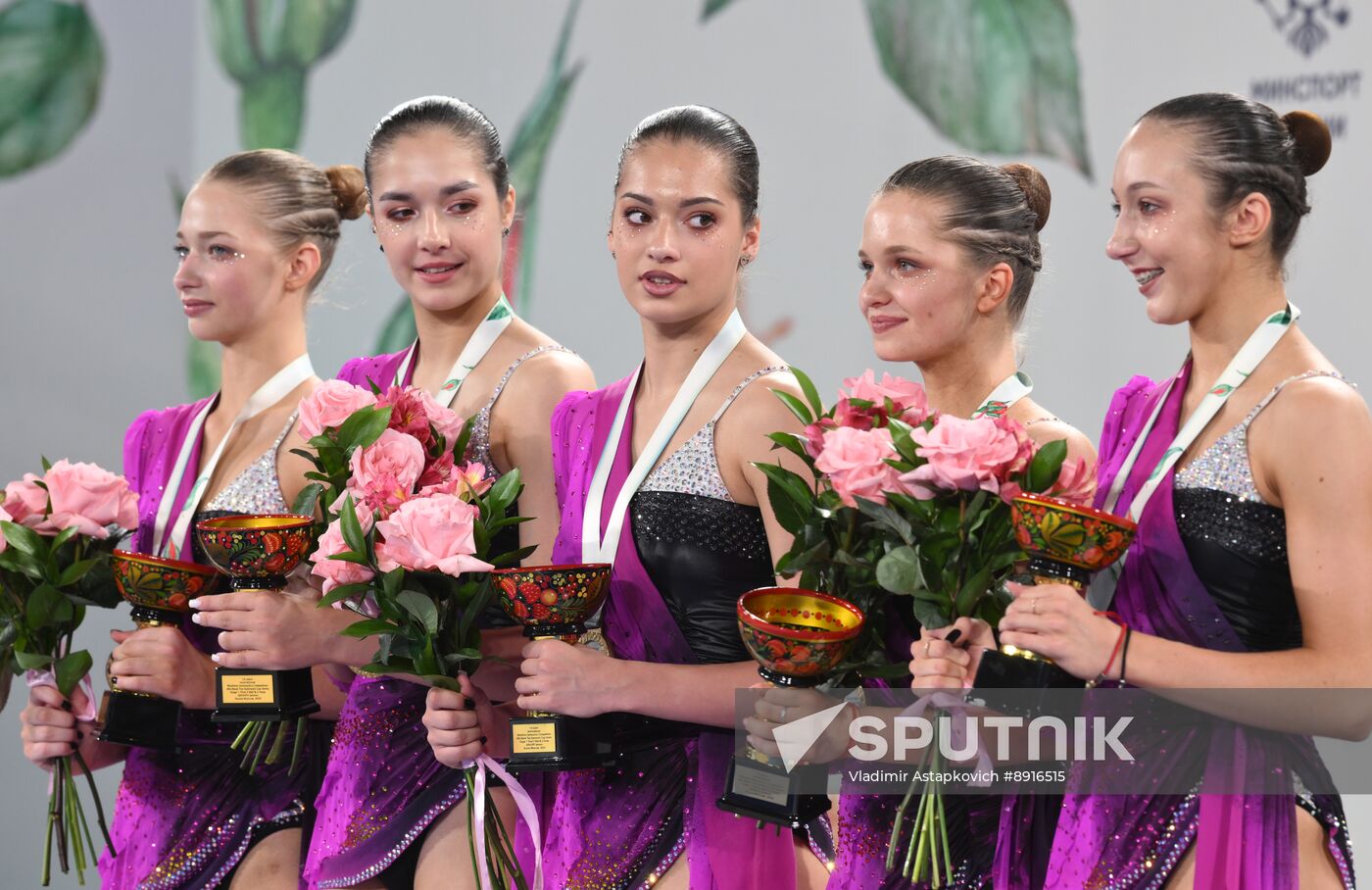 Russia Rhythmic Gymnastics Top Gymnasts Cup