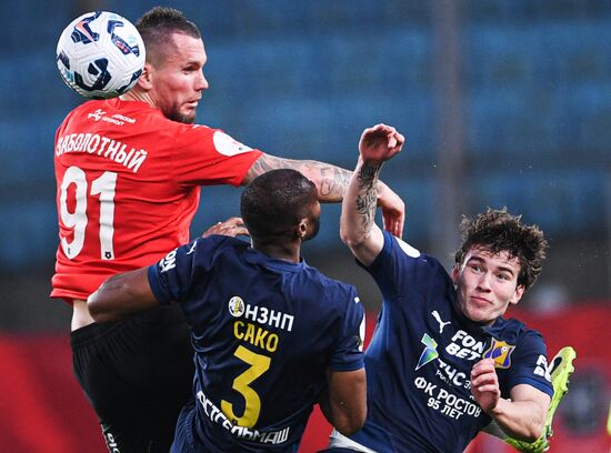 Russia Soccer Premier-League Khimki - Rostov