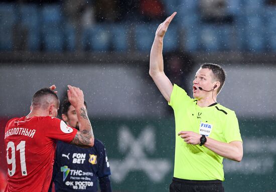 Russia Soccer Premier-League Khimki - Rostov