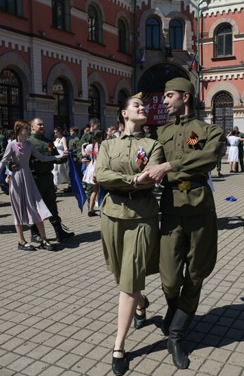 Russia Victory Waltz Dance Flash Mob