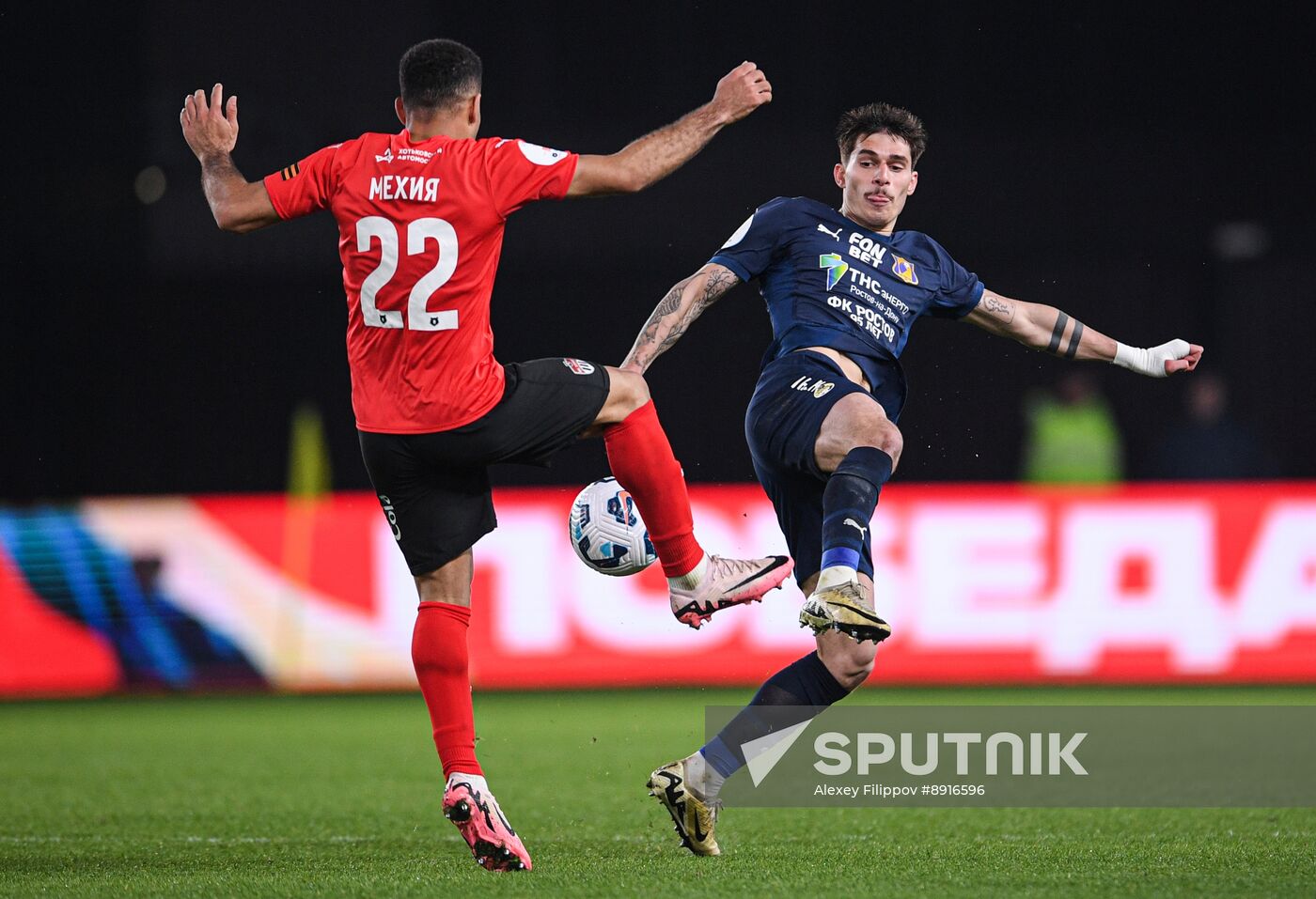 Russia Soccer Premier-League Khimki - Rostov