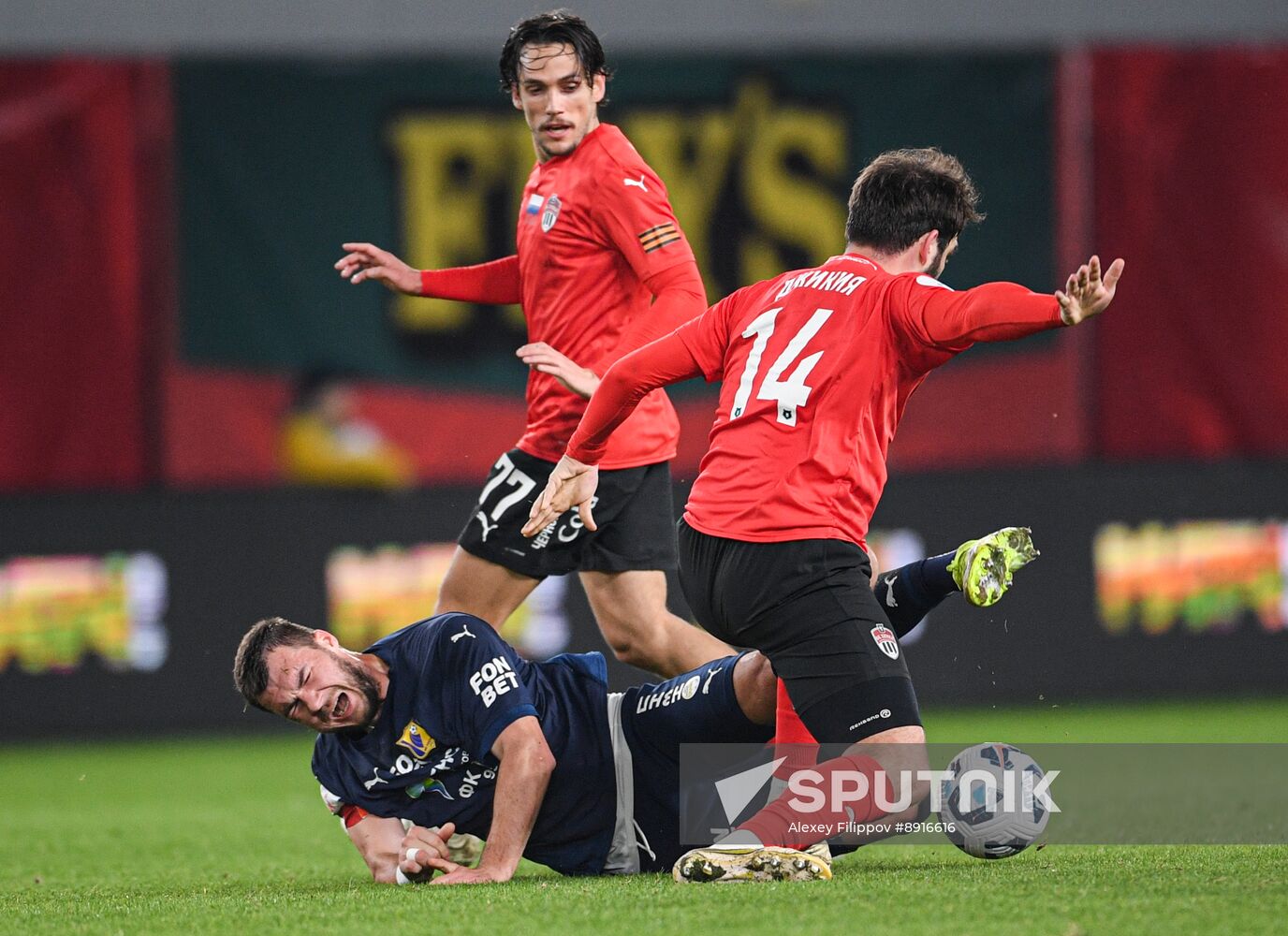 Russia Soccer Premier-League Khimki - Rostov