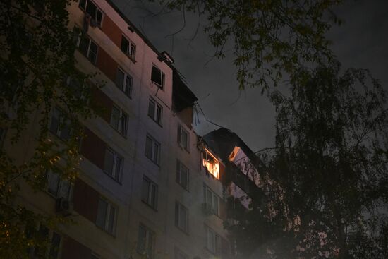 Russia Residential Building Fire