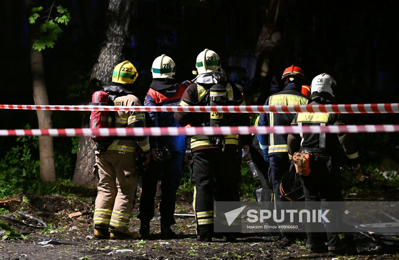 Russia Residential Building Fire