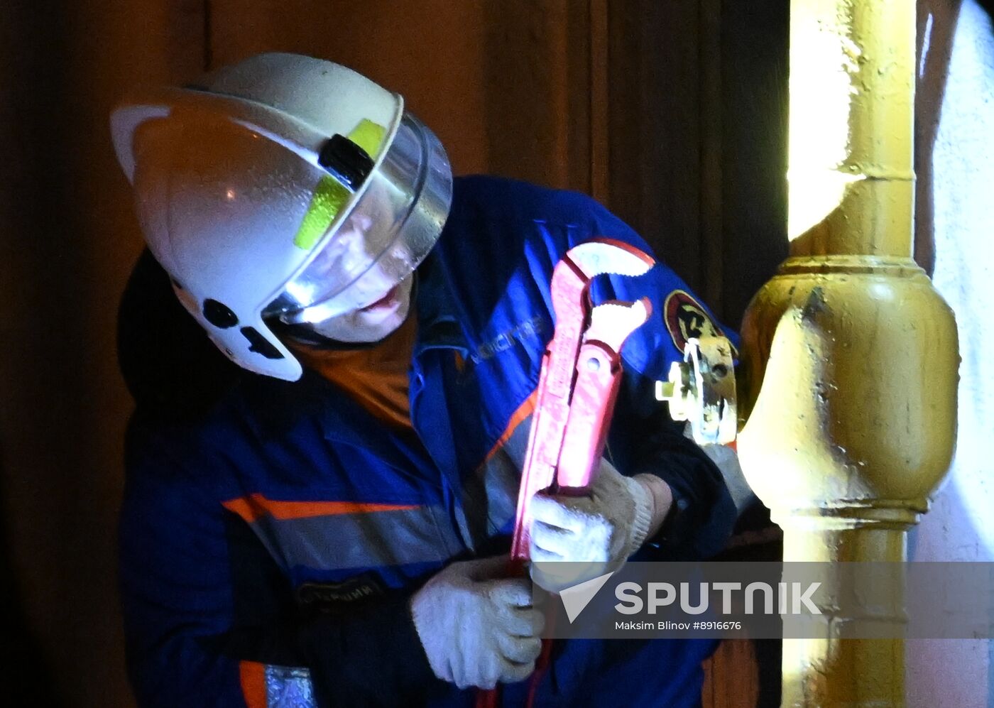 Russia Residential Building Fire