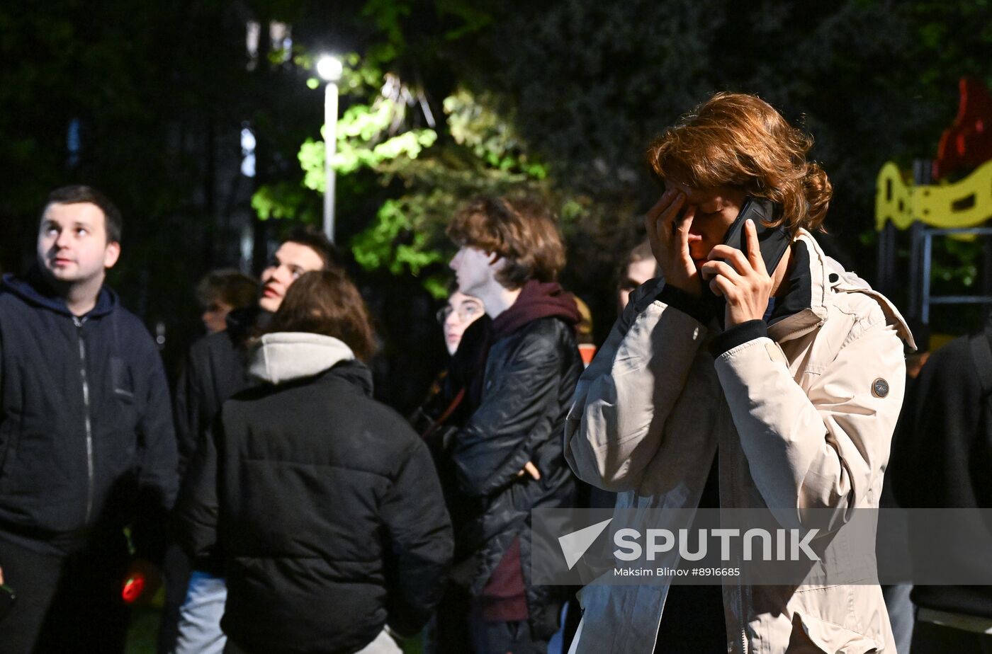 Russia Residential Building Fire