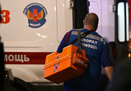 Russia Residential Building Fire