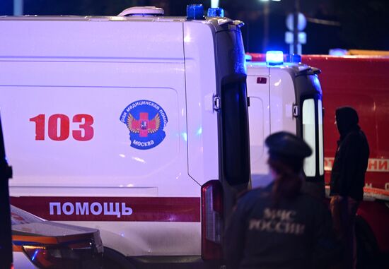 Russia Residential Building Fire