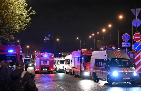 Russia Residential Building Fire