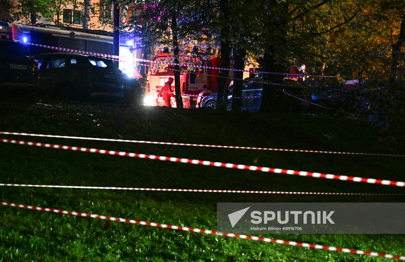 Russia Residential Building Fire