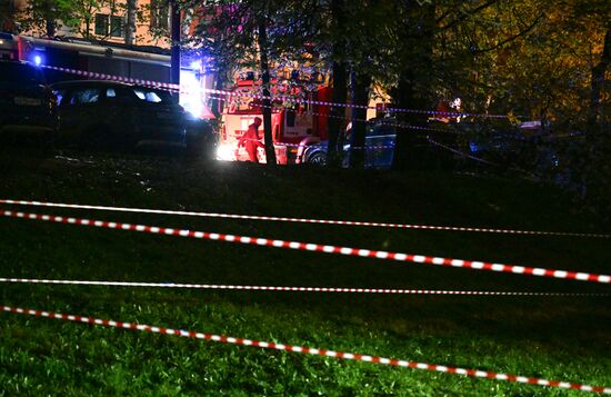 Russia Residential Building Fire