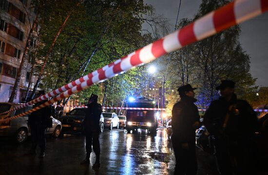 Russia Residential Building Fire