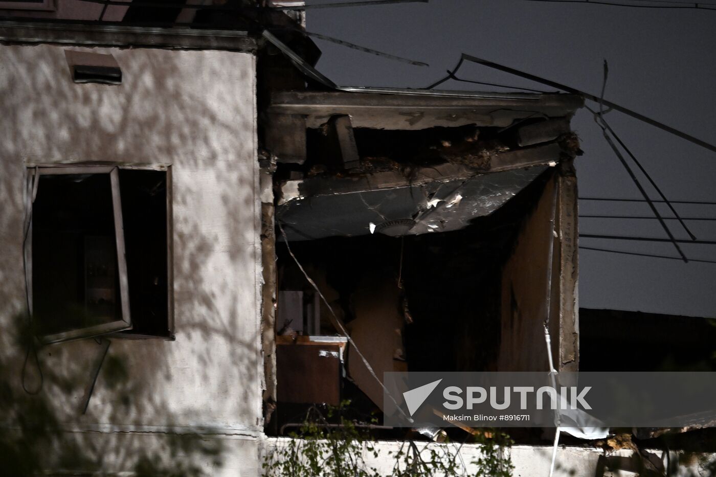 Russia Residential Building Fire