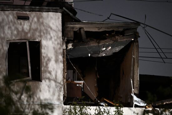 Russia Residential Building Fire