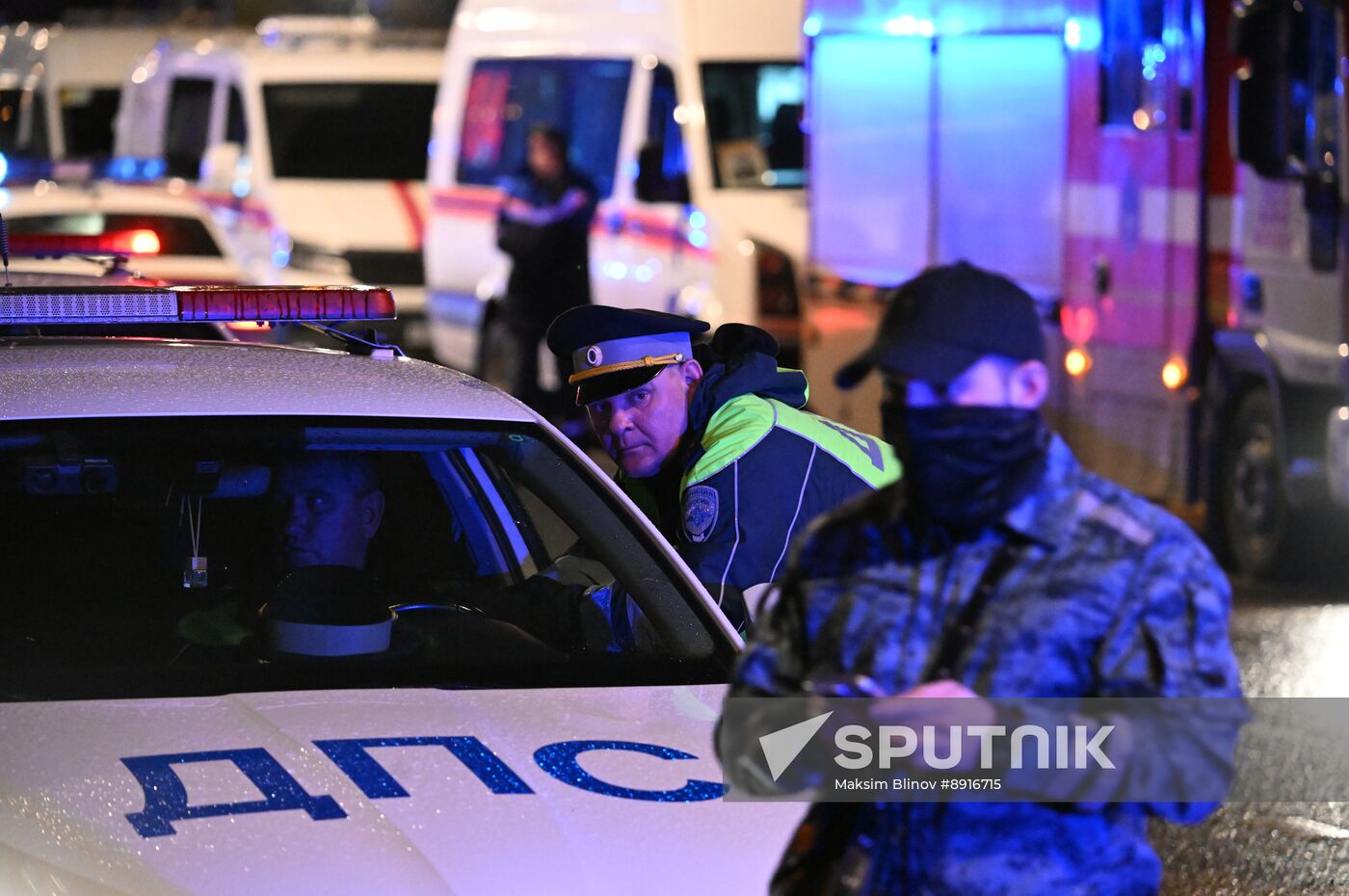 Russia Residential Building Fire