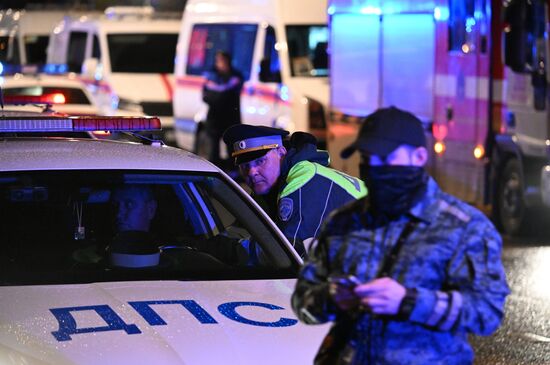 Russia Residential Building Fire