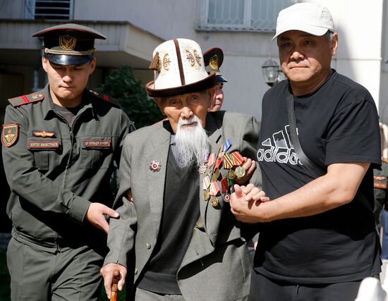 Kyrgyzstan WWII Veterans Congratulations