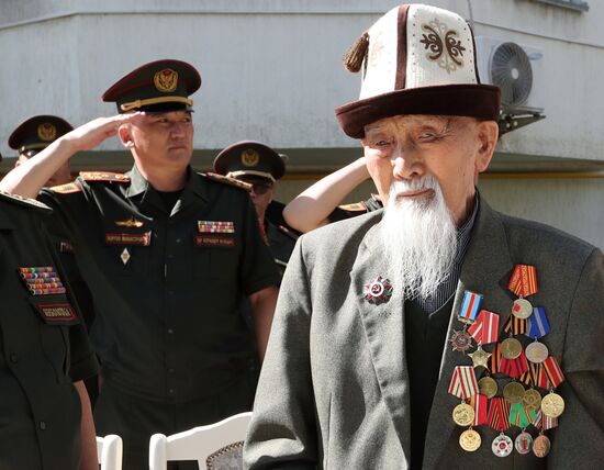 Kyrgyzstan WWII Veterans Congratulations