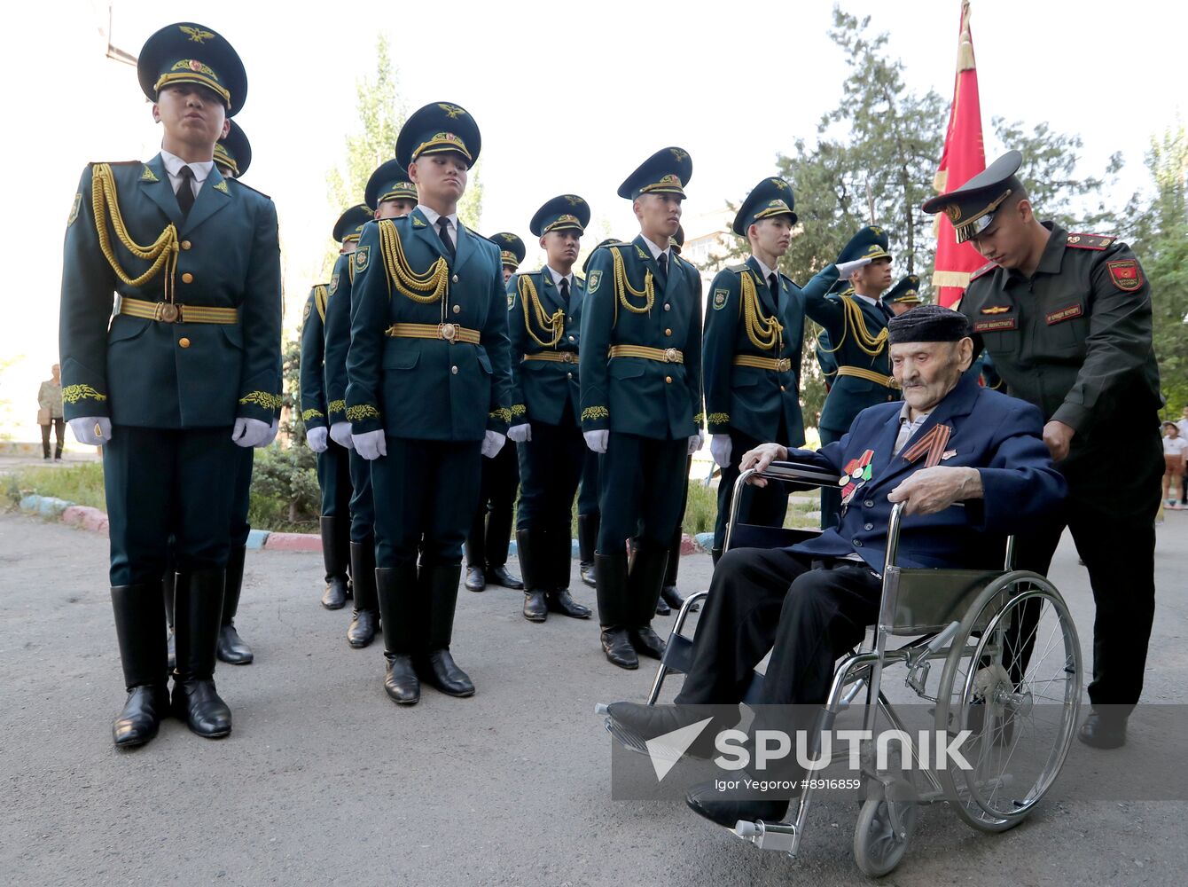Kyrgyzstan WWII Veterans Congratulations