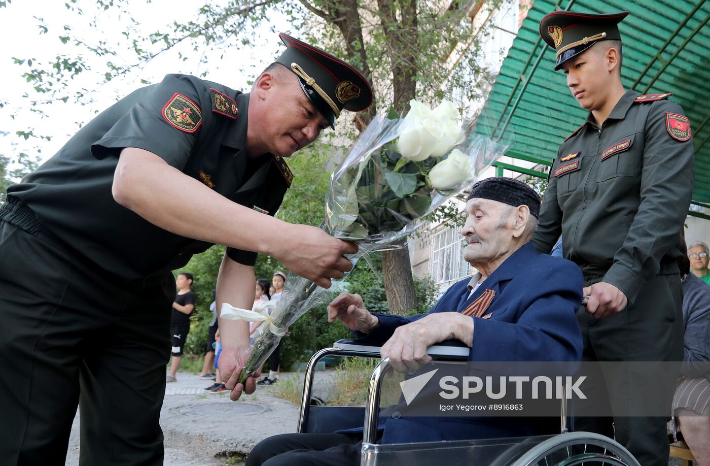 Kyrgyzstan WWII Veterans Congratulations