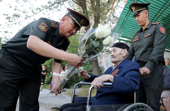Kyrgyzstan WWII Veterans Congratulations