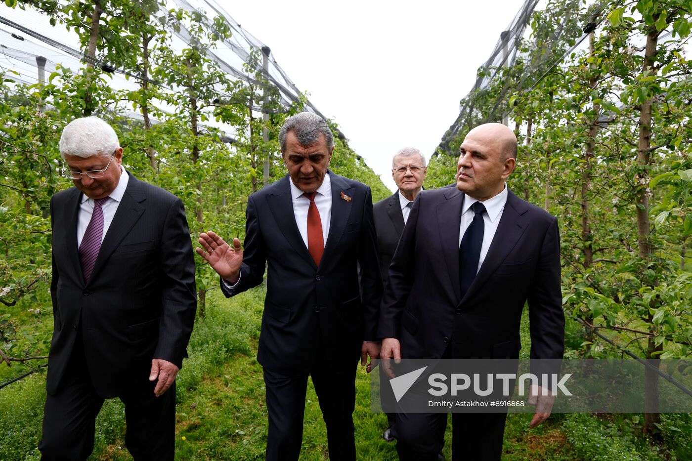 Russia Mishustin North Caucasian Federal District