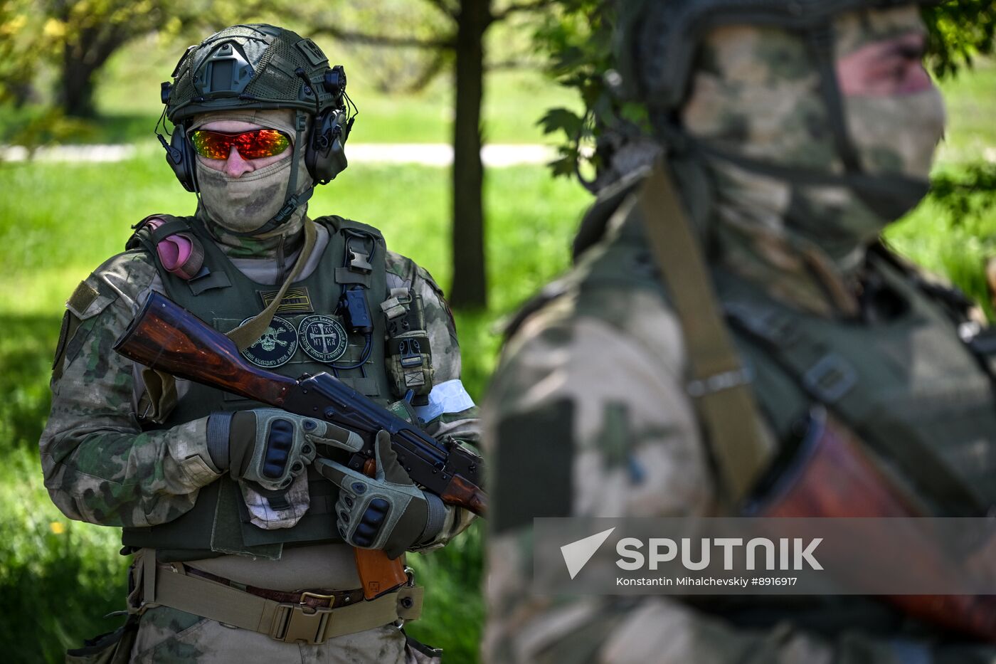 Russia Crimea Territorial Defence Training