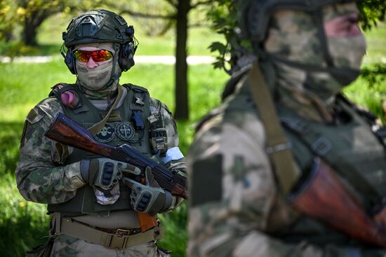 Russia Crimea Territorial Defence Training